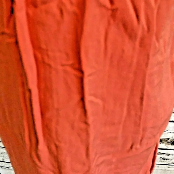 DIVIDED H&M Women Sleeveless Button Down Collar Coral Shirt Top Size 2 - Picture 4 of 12